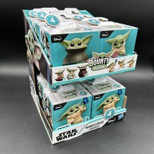 STAR WARS THE BOUNTY COLLECTION  SERIES 4 THE CHILD " GROGU " DISPLAY + 12 GROGU